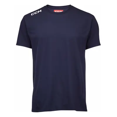 Pánské tričko CCM SS Essential Tee Navy