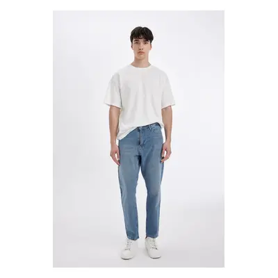 DEFACTO The 90's Slim Fit Slim Fit High Waist Narrow Leg Jean Trousers