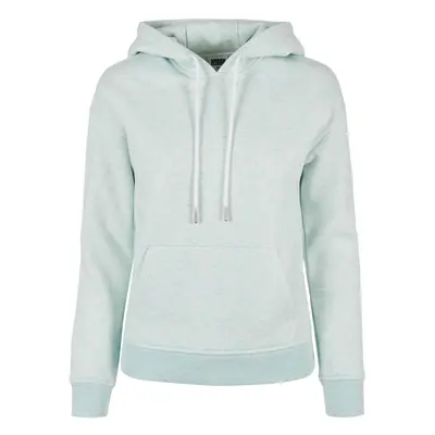 Dámská barva Melange Hoody aqua melange