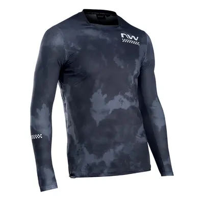 Pánský cyklistický dres NorthWave Bomb Jersey Long Sleeves