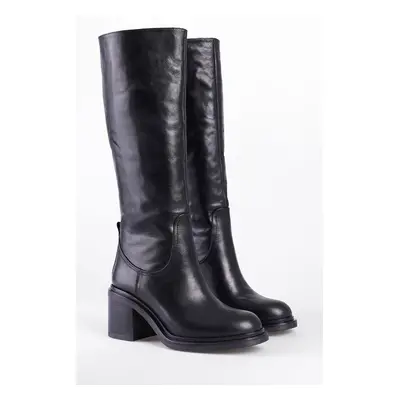 Capone Outfitters High Heel Leather Women's Boots