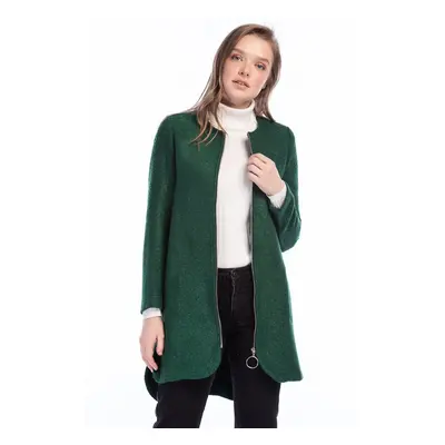 Z6603 DEWBERRY WOMEN'S COAT-GREEN