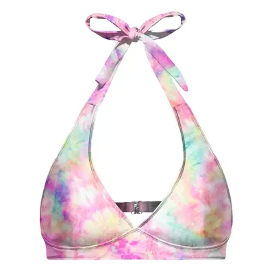 Aloha From Deer Woman's Cute Tie Dye Halter Neck Bikini Top BTH AFD853