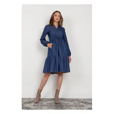 Lanti Woman's Longsleeve Dress SUK203