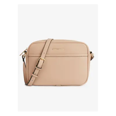 Světle růžová dámská crossbody kabelka Geox - Dámské