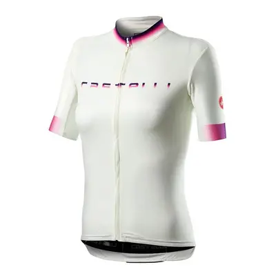 Dámský cyklistický dres Castelli Gradient Jersey Ivory