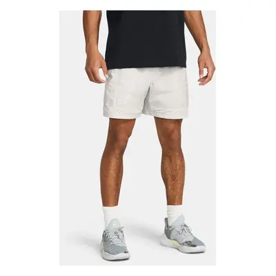 Under Armour Kraťasy Curry Woven Short-GRN - Pánské