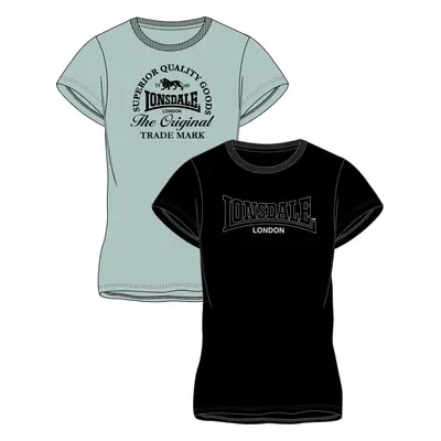 Lonsdale Women's t-shirt double pack