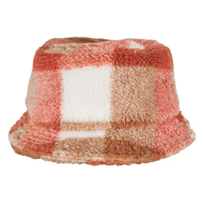 Sherpa Check Bucket Hat whitesand/karamel