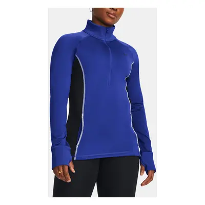 Under Armour Tričko UA Train CW 1/2 Zip-BLU - Dámské