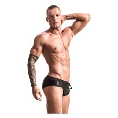 Plavky Aero Black (Push-up Pocket) Černé