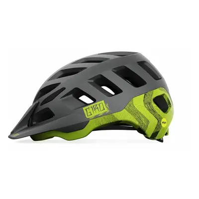 Cyklistická helma Giro Radix MIPS Mat Metalic Black/Lime