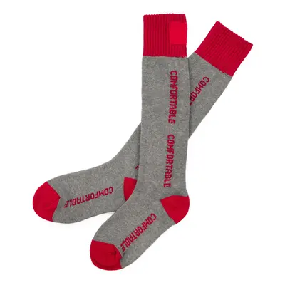 Art Of Polo Unisex's Socks sk22253-1 Grey