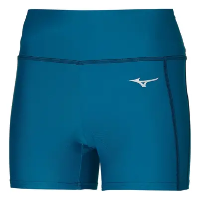 Dámské šortky Mizuno Core Short Tight Moroccan Blue