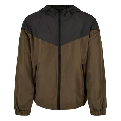 Chlapecký 2-Tone Tech Windrunner černá/darkolive