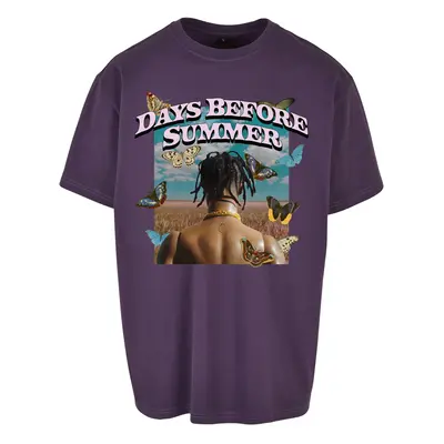 Days Before Summer Oversize Tee purplenight