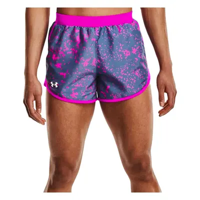 Dámské šortky Under Armour Fly By 2.0 Printed Short Mineral Blue