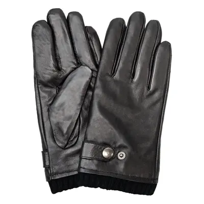 Semiline Man's Men's Leather Gloves P8291