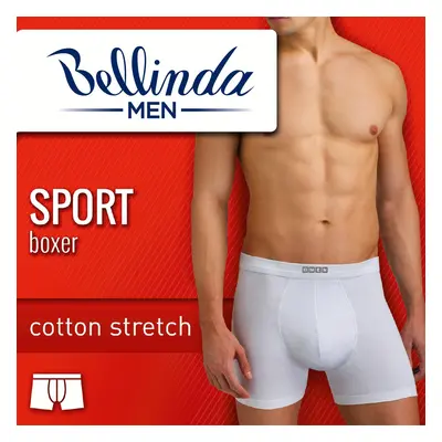 Bellinda SPORT BOXER - Men's boxers with a fashionable cut - white