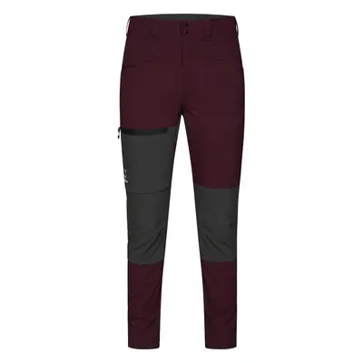 Dámské kalhoty Haglöfs Lite Slim Dark Red/Grey