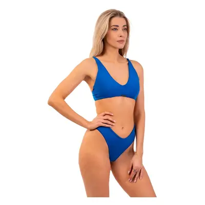 Dámské plavky Nebbia Triangle Bralette Bikini Top with padding Blue