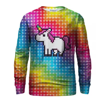 Bittersweet Paris Unisex's Pixel Unicorn Sweater S-Pc Bsp038