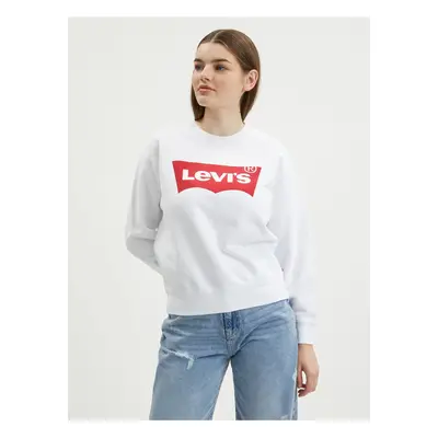 Levi&#39;s Bílá dámská mikina Levi's® - Dámské