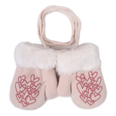 Yoclub Kids's Gloves RED-0011G-AA1A-006