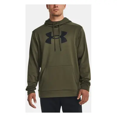 Pánská mikina Under Armour UA Armour Fleece Big Logo HD-GRN - Pánské