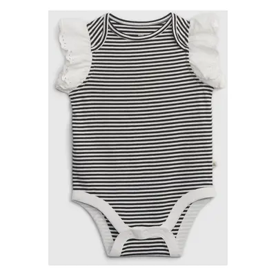 GAP Baby pruhované body s volánky - Holky