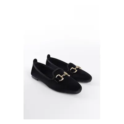 Capone Outfitters Velvet Women's Ballerinas