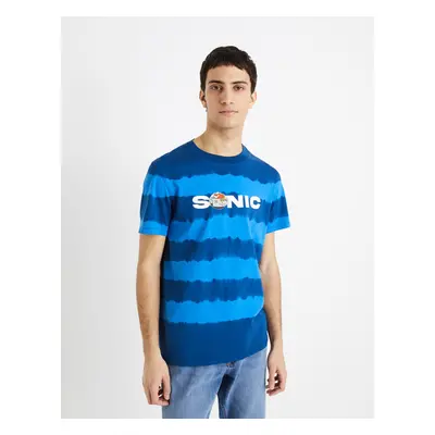 Celio Pruhované tričko Sonic - Pánské