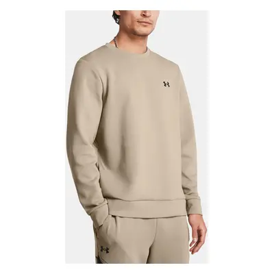 Under Armour Mikina UA Unstoppable Flc Crew-BRN - Pánské