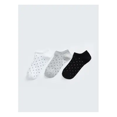 LC Waikiki Lcwk Women's Polka Dot Ankle Socks Pack