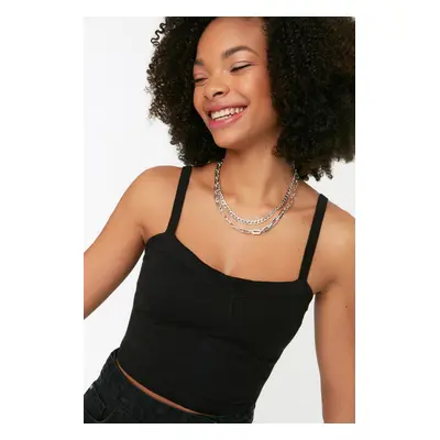 Dámský crop top Trendyol Classic