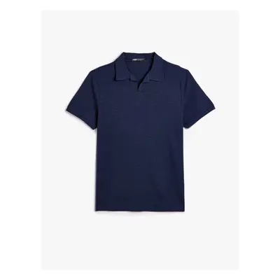 Koton Polo Neck T-Shirt Short Sleeve Cotton