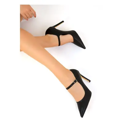 Soho Black Women's Classic High Heel Shoes