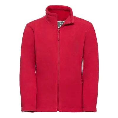 Children's fleece with long zipper 100% polyester, non-pilling fleece 320g