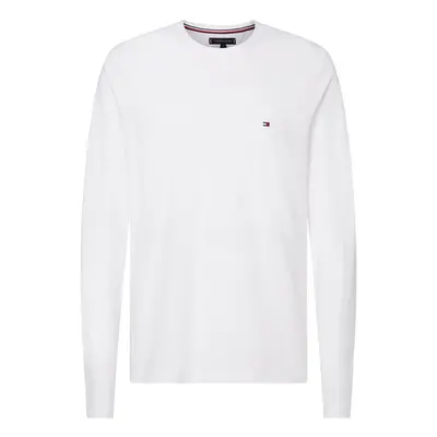 Tommy Hilfiger T-Shirt - STRETCH SLIM FIT LONG SLEEVE TEE white