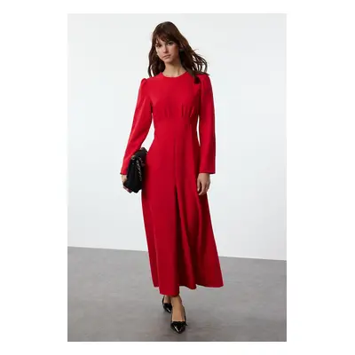 Trendyol Dark Red Woven Dress