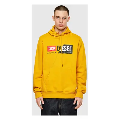 Diesel Sweatshirt - SGIRKHOODCUTY SWEATSHIRT yellow