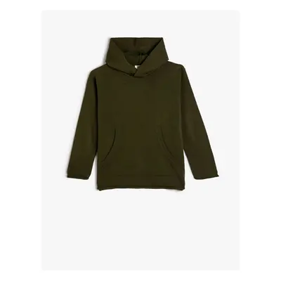 Koton Hooded Sweater Long Sleeve Kangaroo Pocket