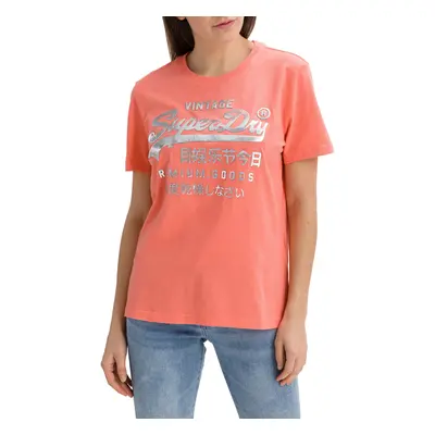 Superdry Tričko Pg Metallic Entry Tee - Dámské