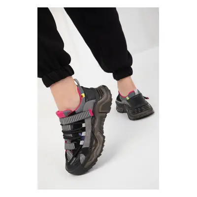 Soho Black-Smoke Women's Sneaker