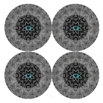 Bertoni Home Unisex's Thick Round Table Pads Set Look