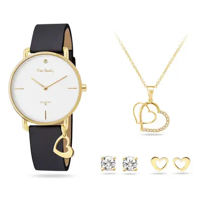 Pierre Cardin Gift Set Watch & Necklace & Earrings