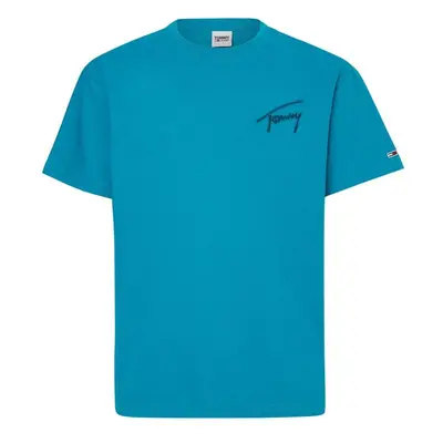 Tommy Jeans T-Shirt - TJM TOMMY SIGNATURE TEE blue