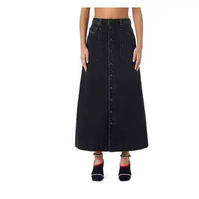 Diesel Skirt - DE-ALBUS-L SKIRT black