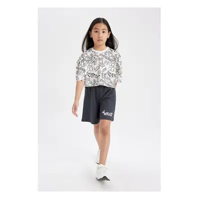 DEFACTO Girls&#39; Printed Shorts