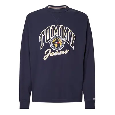 Tommy Jeans Sweatshirt - TJM COLLEGE ARCHIVE CREW blue